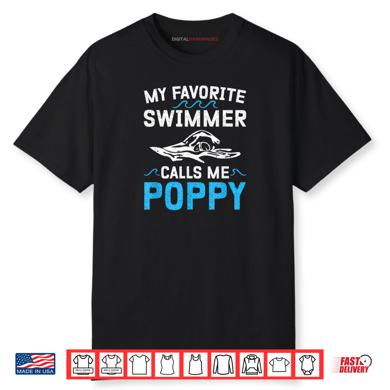 My Favorite Swimmer Poppy Shirt My Favorite Swimmer Poppy Shirt