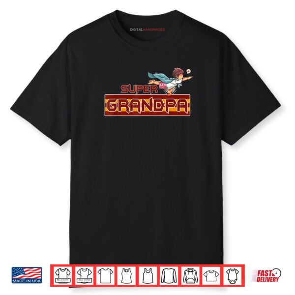 My Grandpa Is My Superhero Boy Father’s Day Gift Shirt