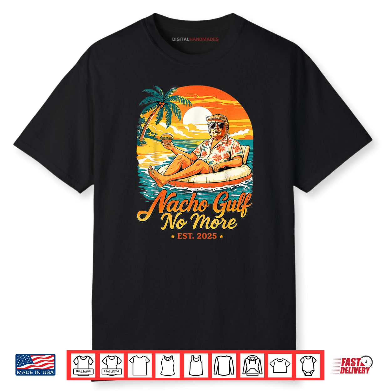 Nacho Gulf no More Gulf of United States Est 2025 Shirt Nacho Gulf no More Gulf of United States Est 2025 Shirt