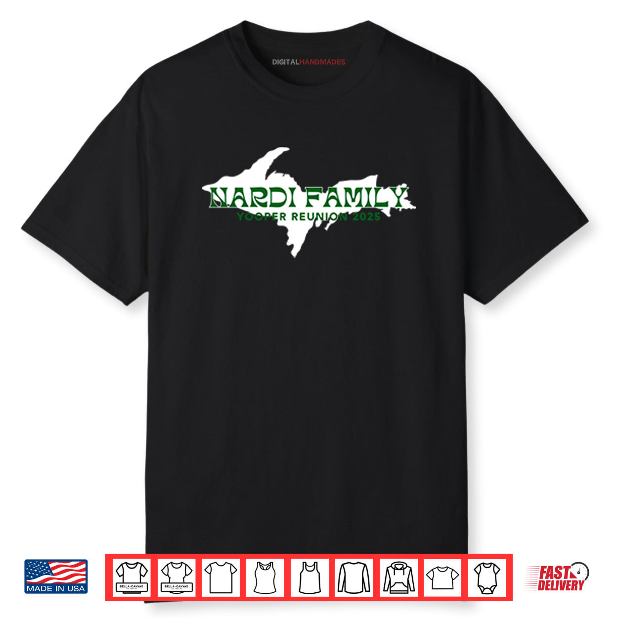 Nardi Family Yooper Reunion 2025 Shirt