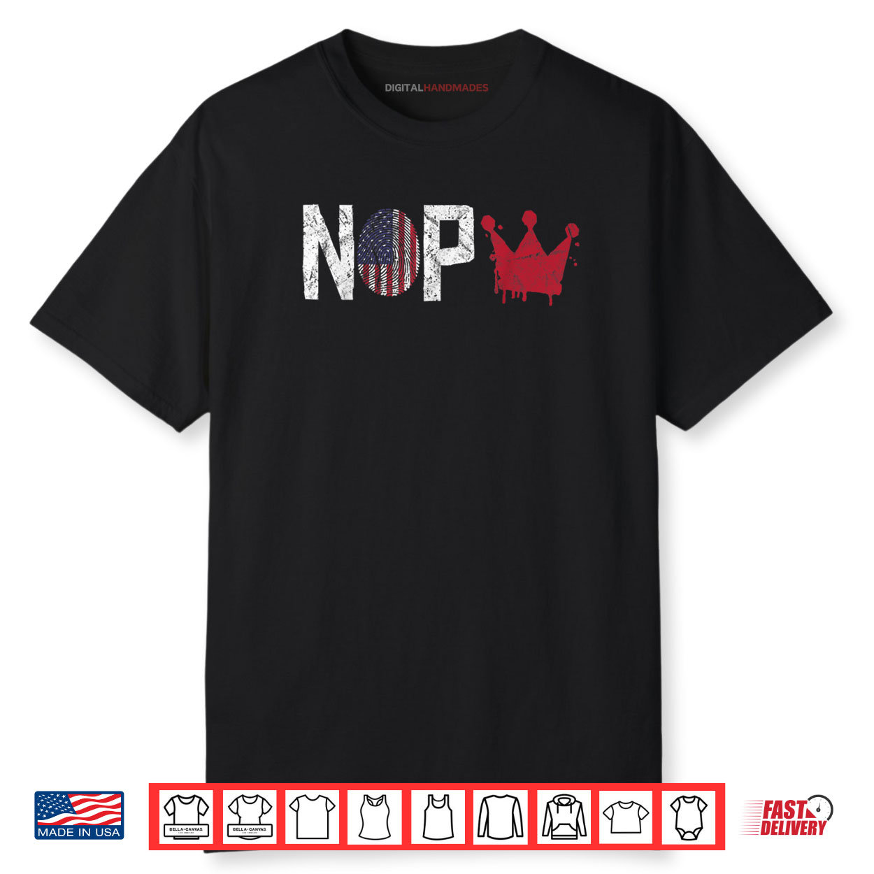 Nope No Kings Since1776 Patriotic USA Flag 4th Of July Shirt Nope No Kings Since1776 Patriotic USA Flag 4th Of July Shirt