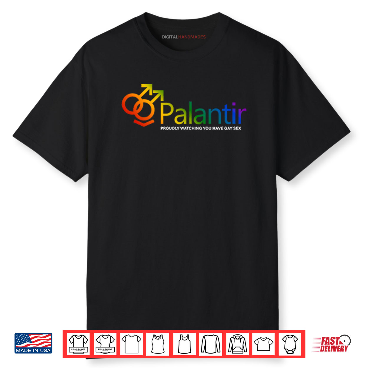 Palantir Technologies Proudly Watching You Have Gay Sex Shirt Palantir Technologies Proudly Watching You Have Gay Sex Shirt