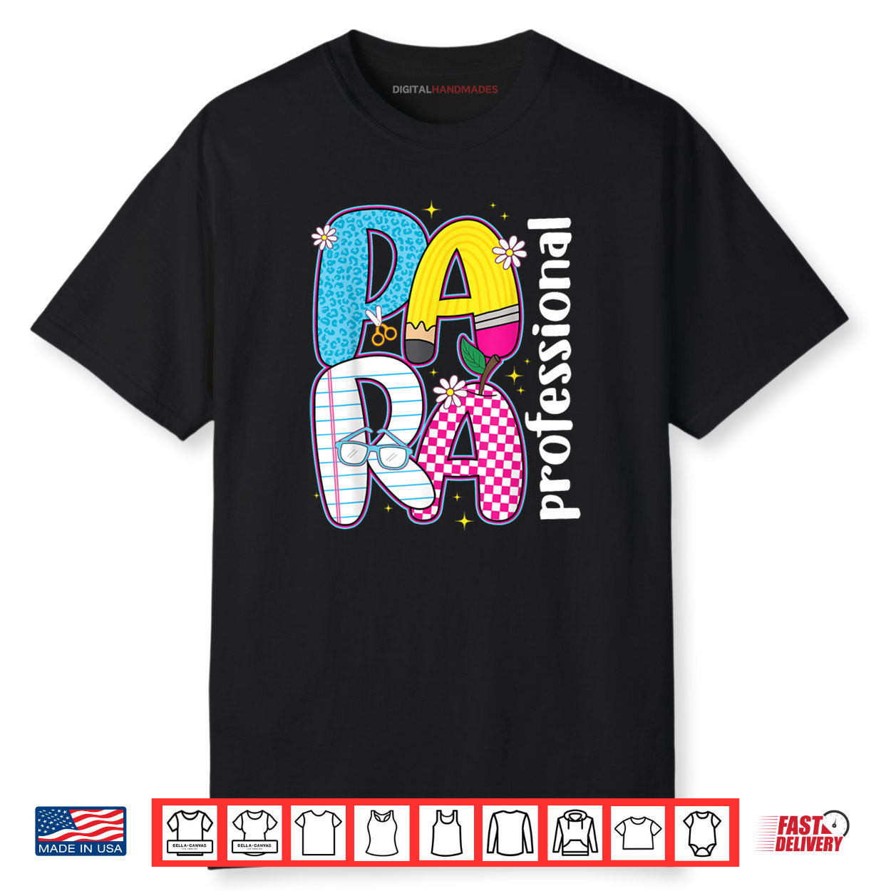 Paraprofessional Back To School Para Squad Special Education Shirt