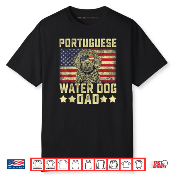 Portuguese Water Dog Dad Father’s Day Pet Dog Breed Shirt