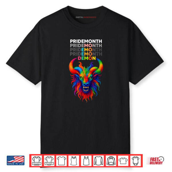Pride Month Demon Shirt