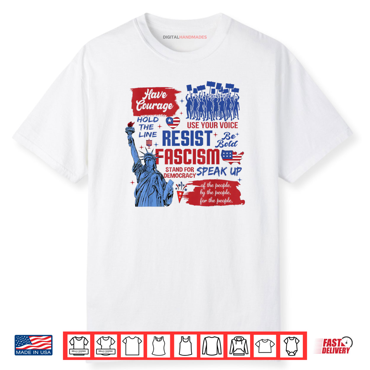 Resist Fascism Liberal Activist Anti Trump Shirt Resist Fascism Liberal Activist Anti Trump Shirt