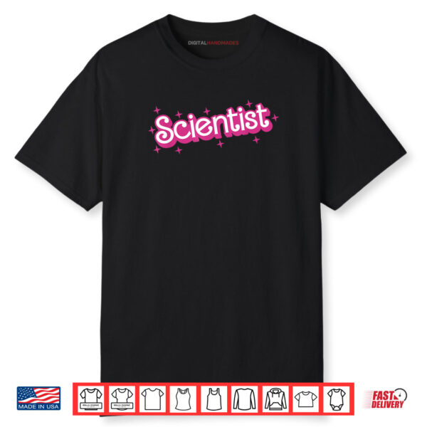 Retro Pink Scientist Science Teacher Back To School Shirt