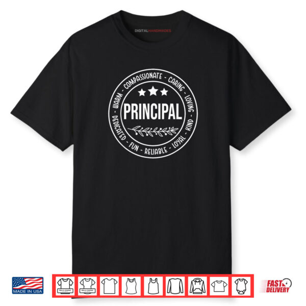 School Principal Motivational Back To School Team Shirt