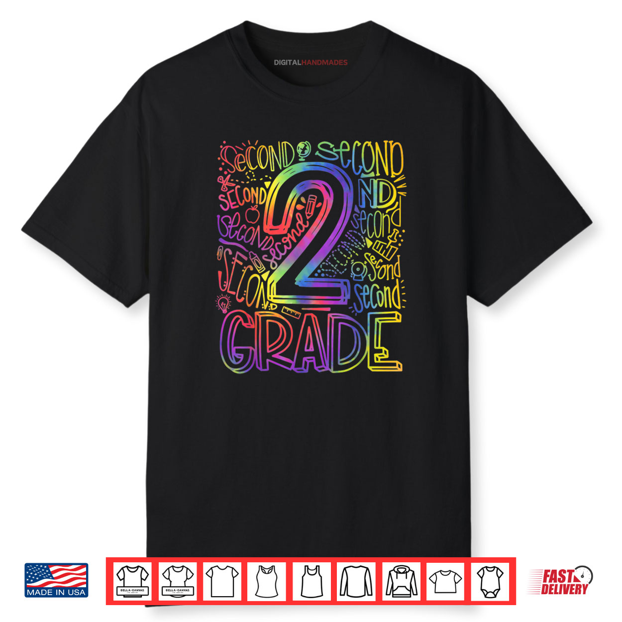 Second Grade First Day of School Shirt Second Grade First Day of School Shirt