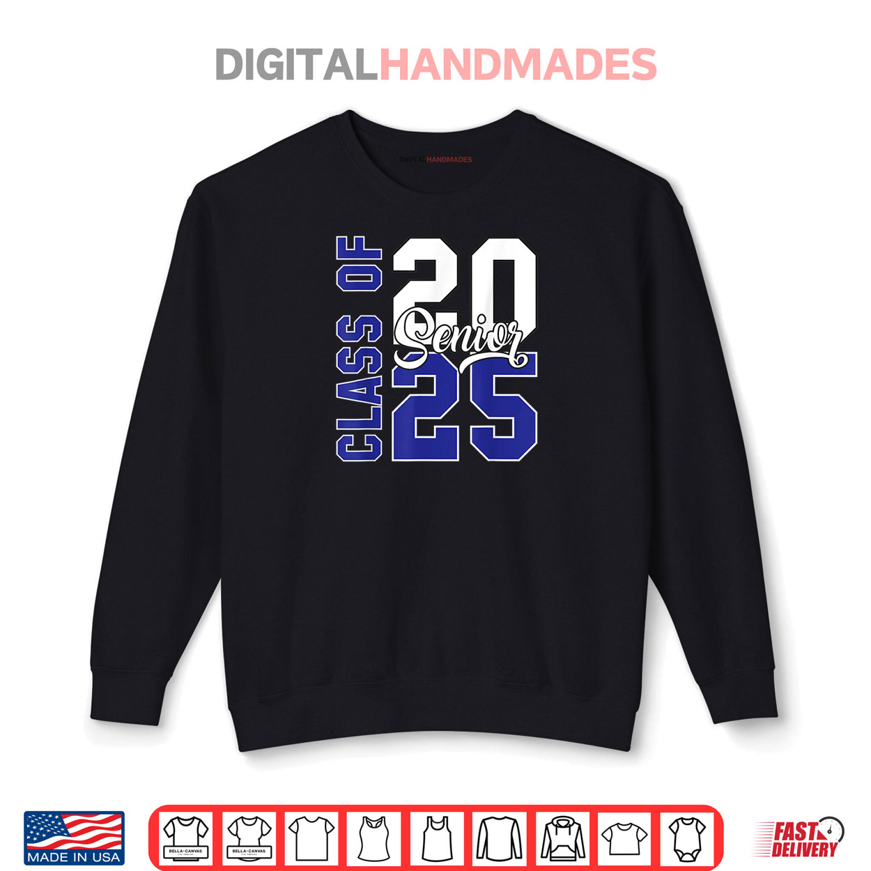 Senior 2025 Class Of 2025 Vintage 2025 Back To School Shirt