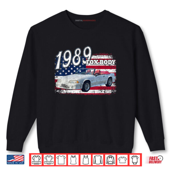 Sweatshirt 1989 89 Foxbody 5.0 4th Of July American Shirt digitalhandmades