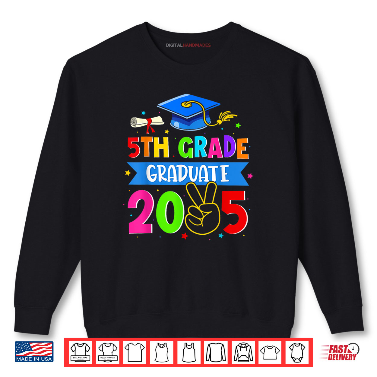 5th Grade Graduate 2025 Class Of 2025 Last Day Of School Shirt 5th Grade Graduate 2025 Class Of 2025 Last Day Of School Shirt
