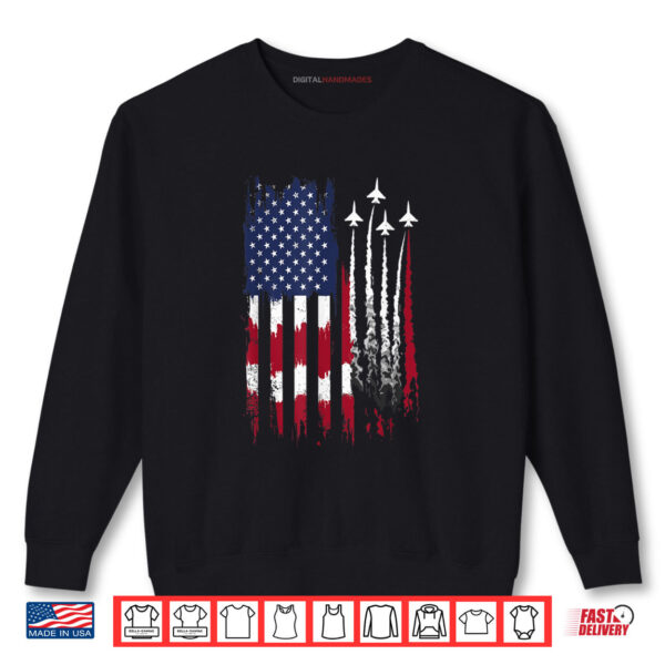 Air Force American Flag Patriotic Red White Blue 4th Of July Shirt 1 Sweatshirt Air Force American Flag Patriotic Red White Blue 4th Of July Shirt digitalhandmades