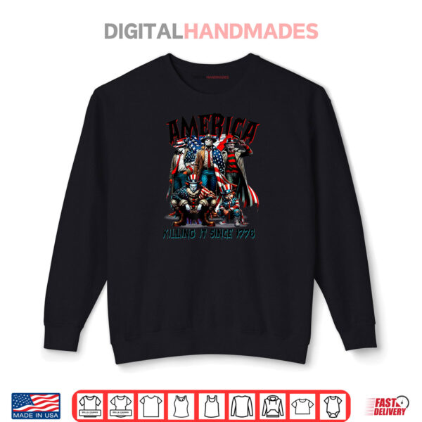 Sweatshirt America Killing It Since 1776 Shirt