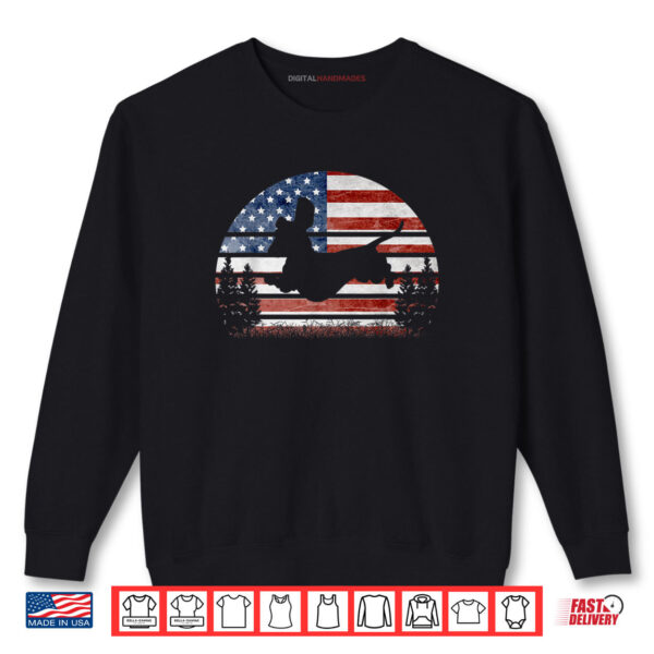 American Flag Dachshund Patriotic 4th Of July Weiner Lover Shirt 1 Sweatshirt American Flag Dachshund Patriotic 4th Of July Weiner Lover Shirt digitalhandmades
