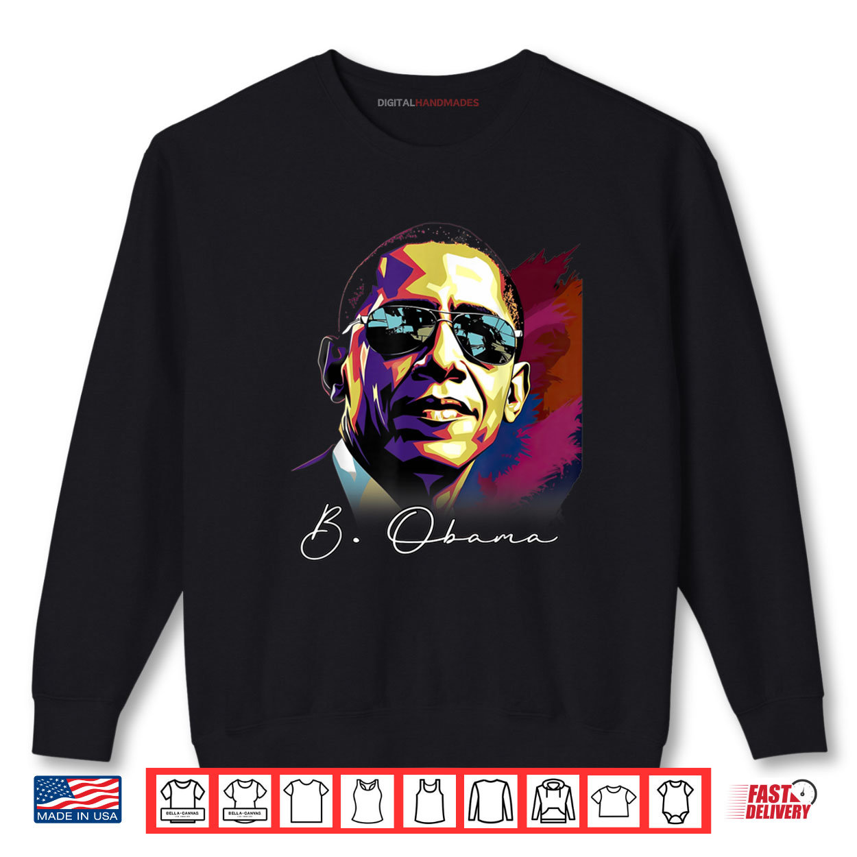 Barack Obama President Portrait Patriotic 4th Of July Shirt Barack Obama President Portrait Patriotic 4th Of July Shirt