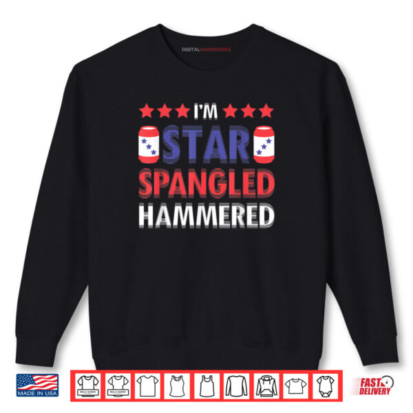 Sweatshirt Beer Drinking Drinker Alcohol Funny 4th of July Shirt