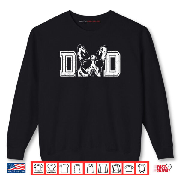 Sweatshirt Blue Heeler Dog Owner For Men Blue Heeler Dad Fathers Day Shirt