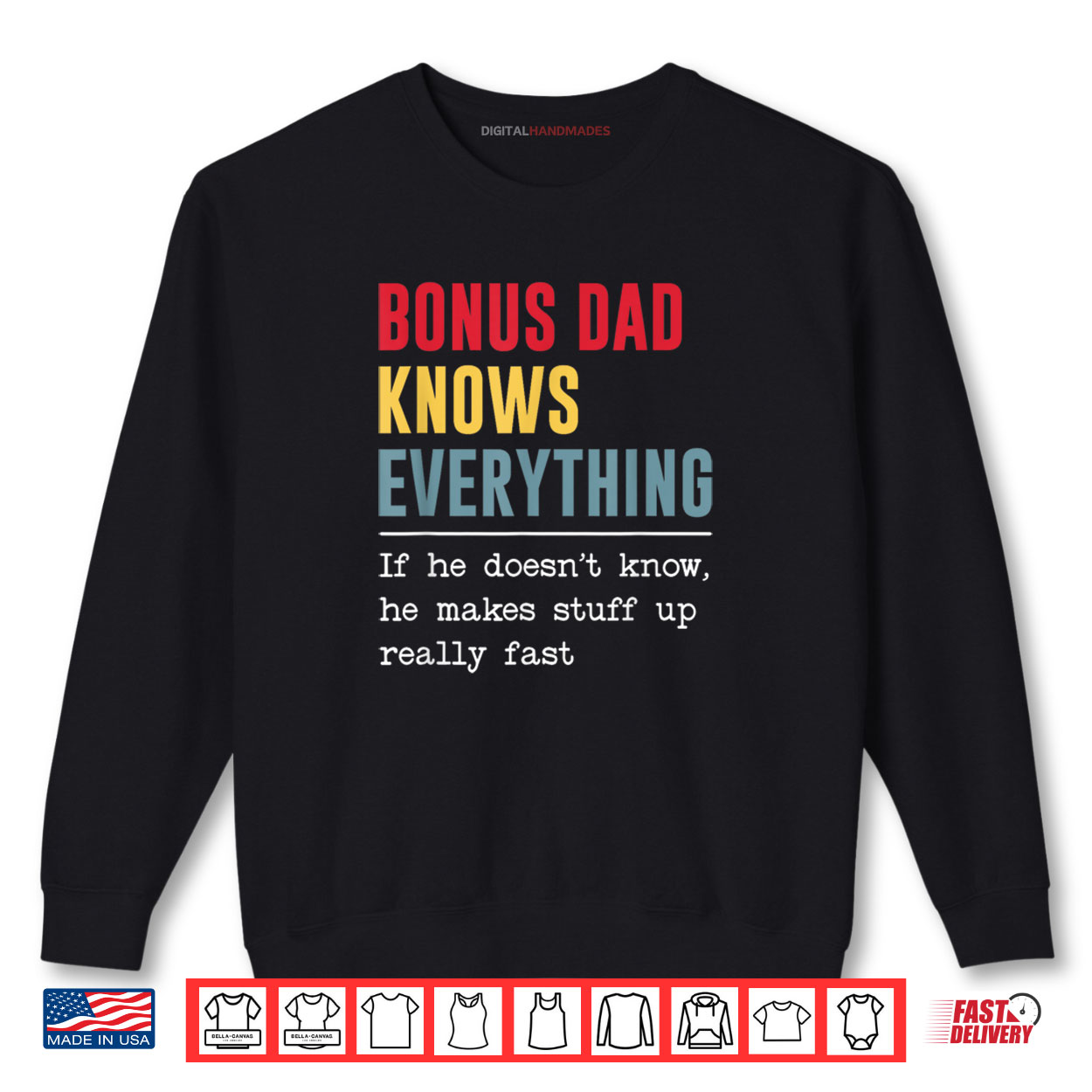 Bonus Dad Knows Everything Shirt Funny Father’s Day Shirt Bonus Dad Knows Everything Shirt Funny Father’s Day Shirt