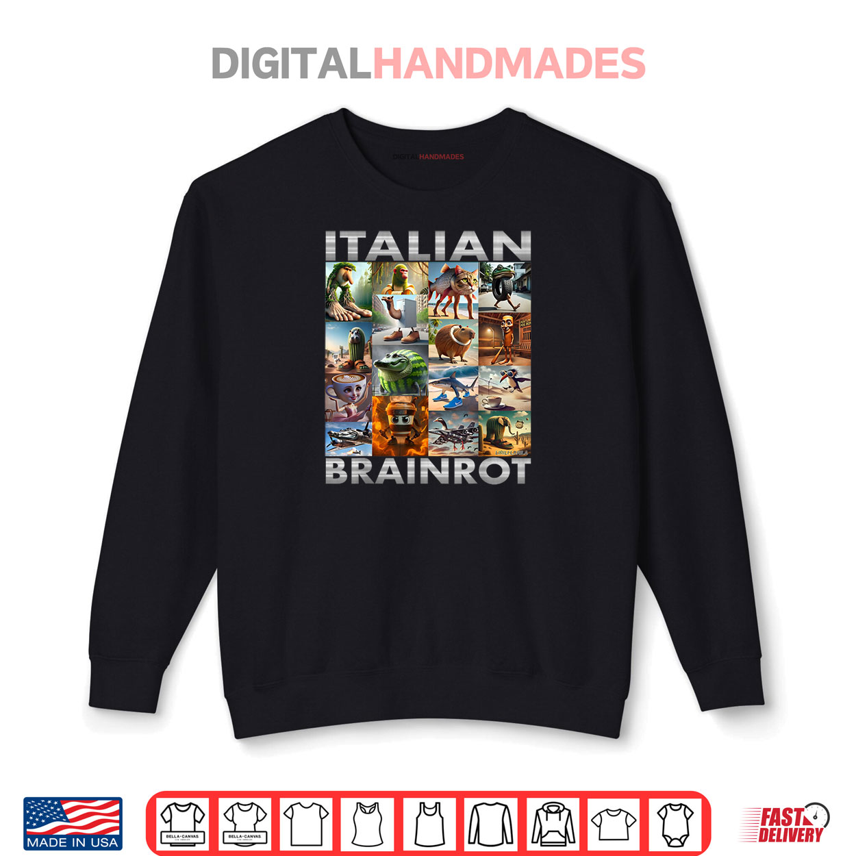 Brainrot Meme Italian Brain Rot Italian Brainrot Shirt Brainrot Meme Italian Brain Rot Italian Brainrot Shirt