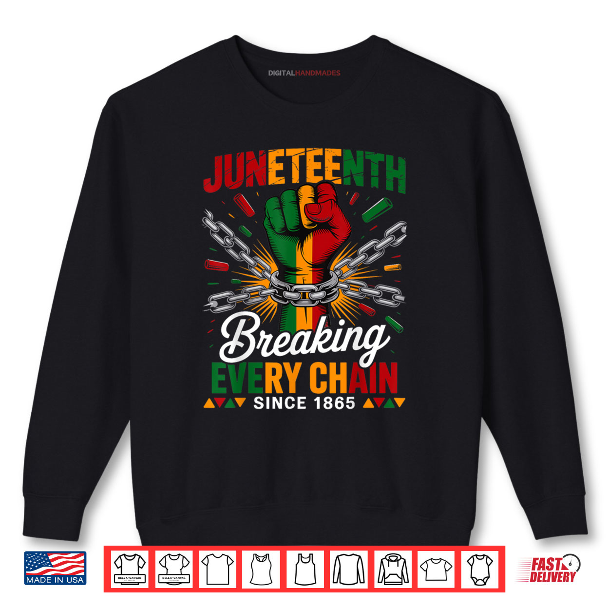 Breaking Every Chain Since 1865 Juneteenth Freedom Shirt Breaking Every Chain Since 1865 Juneteenth Freedom Shirt