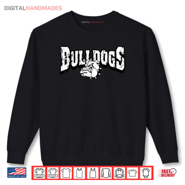 Sweatshirt Bulldogs Mascot Back To School Team Spirit Shirt