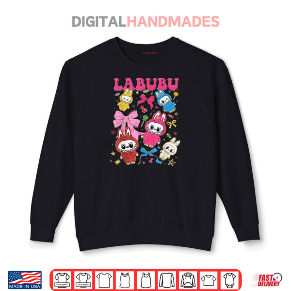 Coquette Bow Labubu The Monsters Labubu Lover Shirt 1 Sweatshirt Coquette Bow Labubu The Monsters Labubu Lover Shirt