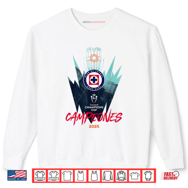 Sweatshirt Cruz Azul Campeones 2025 Champions Cups Shirt
