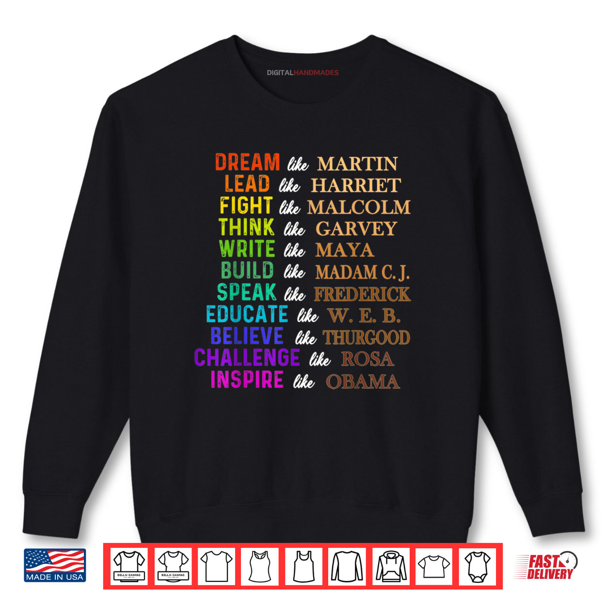 Dream Like Martin Lead Like Harriet a Black History Shirt Dream Like Martin Lead Like Harriet a Black History Shirt