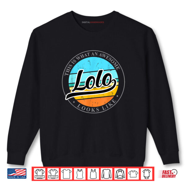 Father's Day Birthday Gift For Lolo Filipino Pinoy Grandpa Shirt 1 Sweatshirt Fathers Day Birthday Gift For Lolo Filipino Pinoy Grandpa Shirt