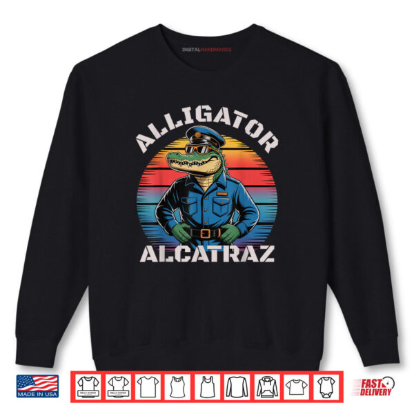 Funny Alligator Alcatraz, Florida Everglades Prison Shirt