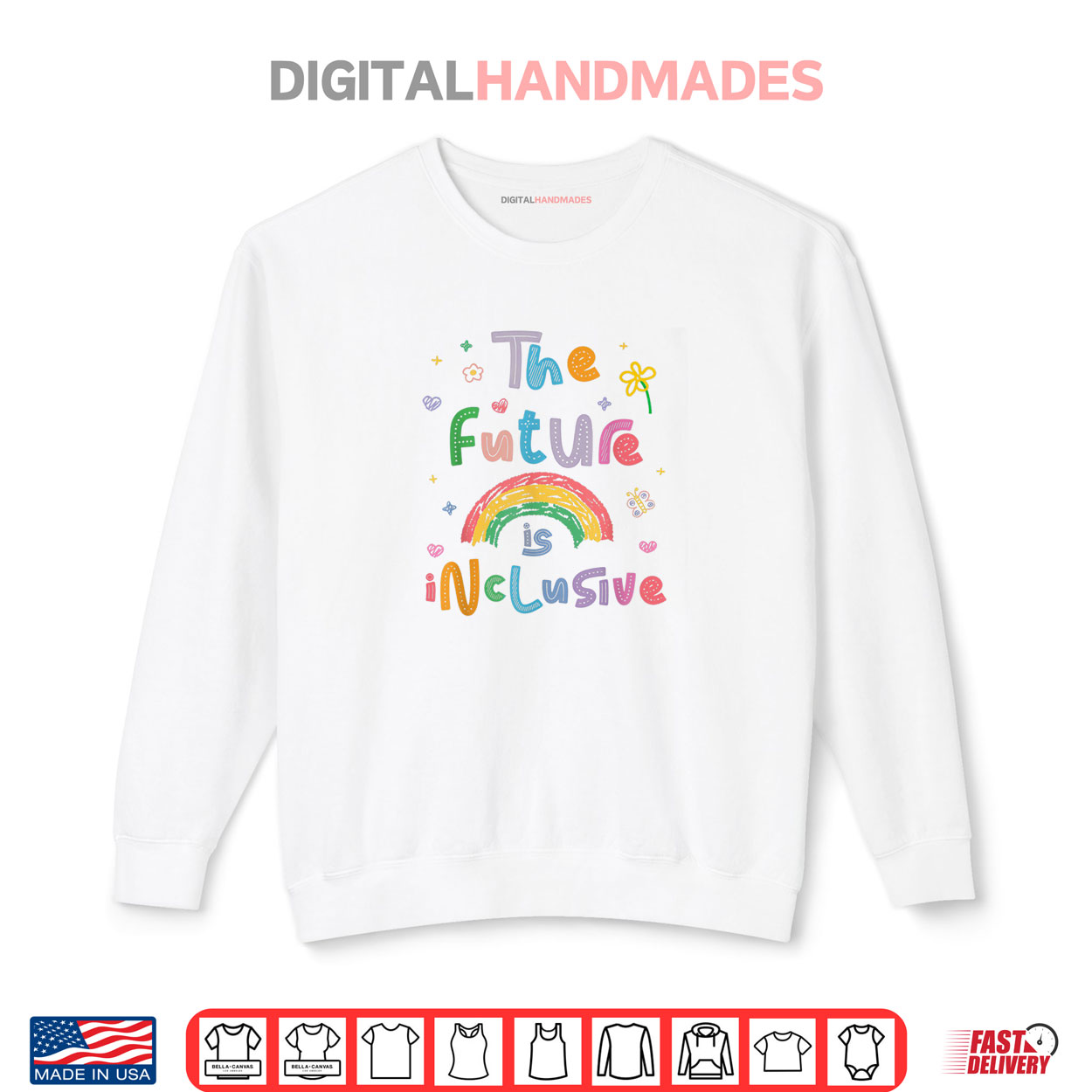 Future is Inclusive Rainbow Pride Toddler LGBTQ+ Shirt Future is Inclusive Rainbow Pride Toddler LGBTQ+ Shirt