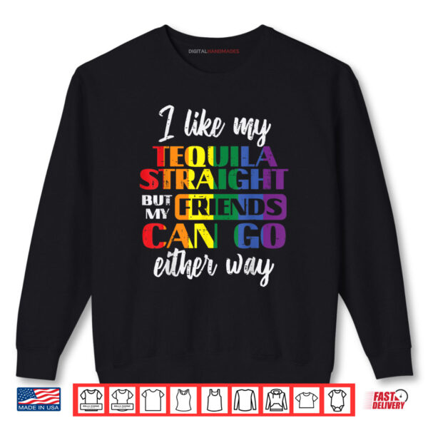Gay Pride Month Straight Friend LGBTQ Ally Rainbow Shirt 1 Sweatshirt Gay Pride Month Straight Friend LGBTQ Ally Rainbow Shirt