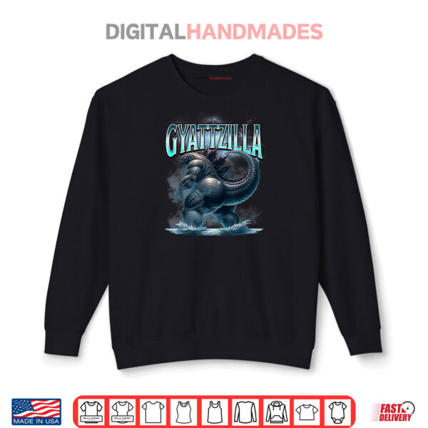 Sweatshirt Gyattzilla Meme Zilla Kaiju Rizz Brainrot Skibidi Shirt