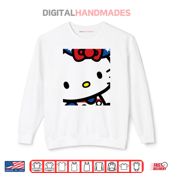 Sweatshirt Hello Kitty American 4th of July Shirt