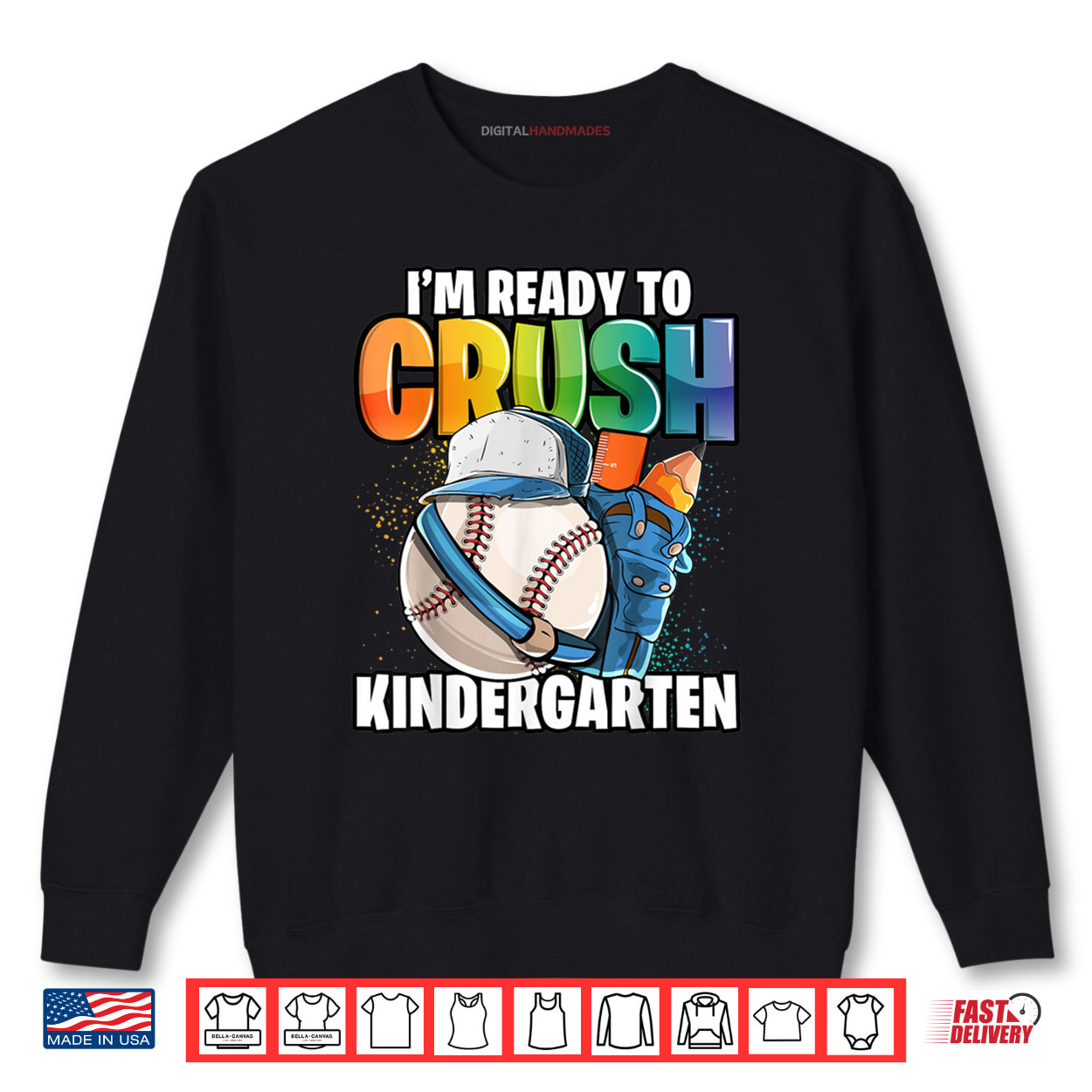 I’m Ready to Crush Kindergarten Back to School Shirt I’m Ready to Crush Kindergarten Back to School Shirt
