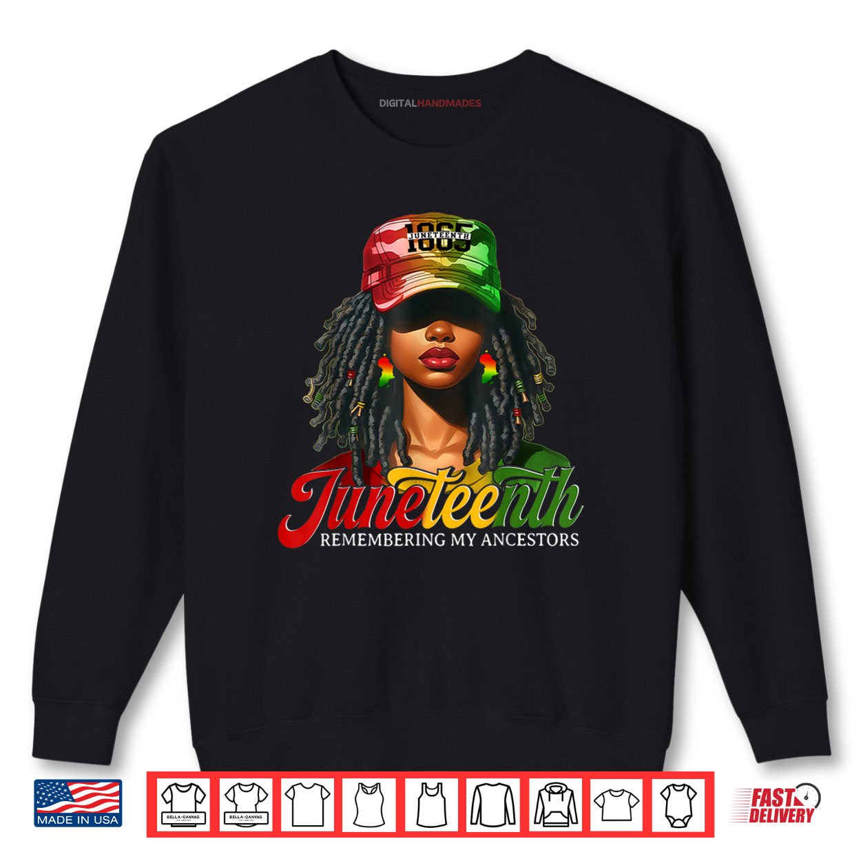 Juneteenth Tshirt Women Loc’d Hair Remebering My Ancestors Shirt Juneteenth Tshirt Women Loc’d Hair Remebering My Ancestors Shirt