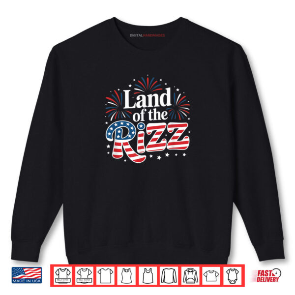 Sweatshirt Land of the Rizz Shirt digitalhandmades