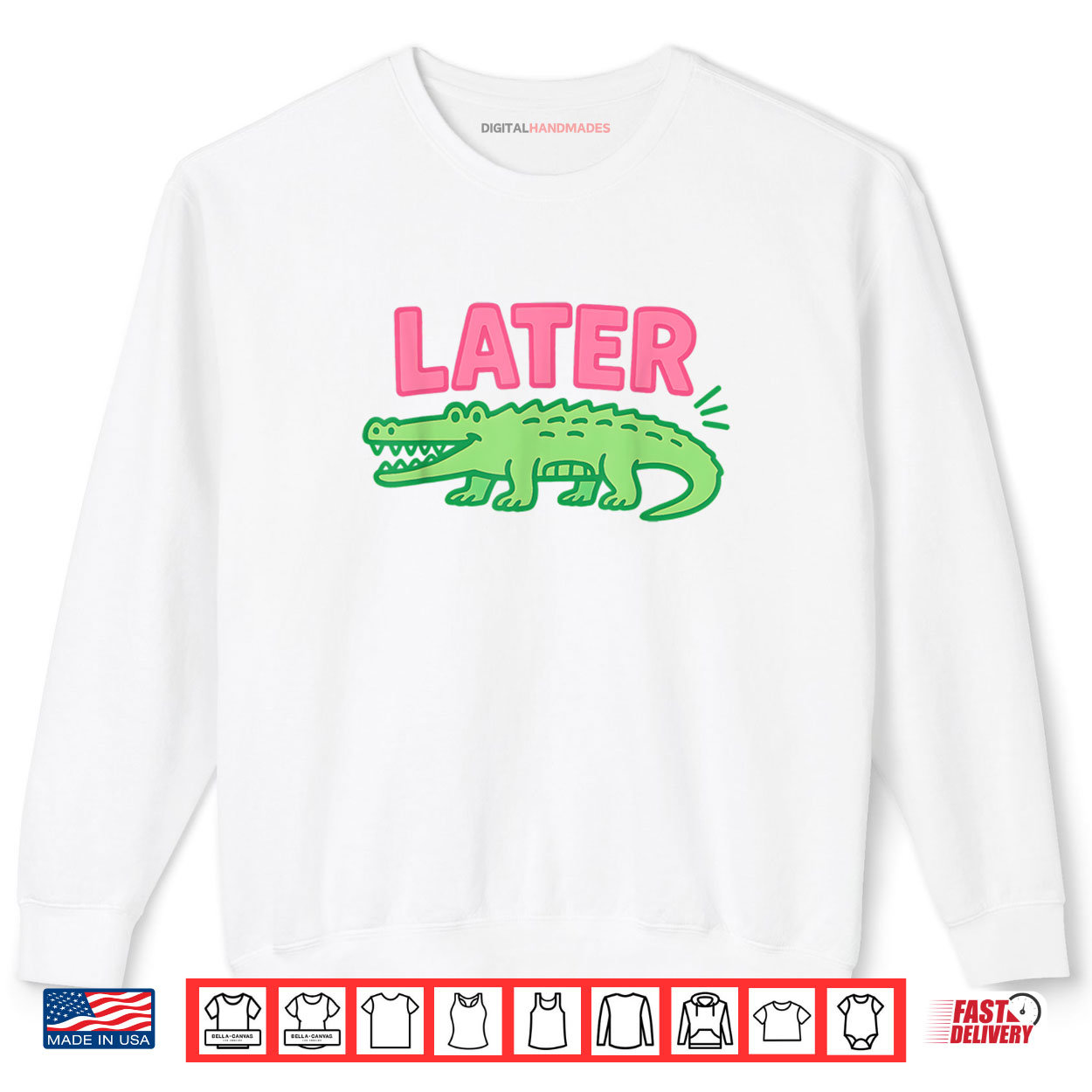Later Gator Cute Graphic Funny Alligator Shirt Later Gator Cute Graphic Funny Alligator Shirt