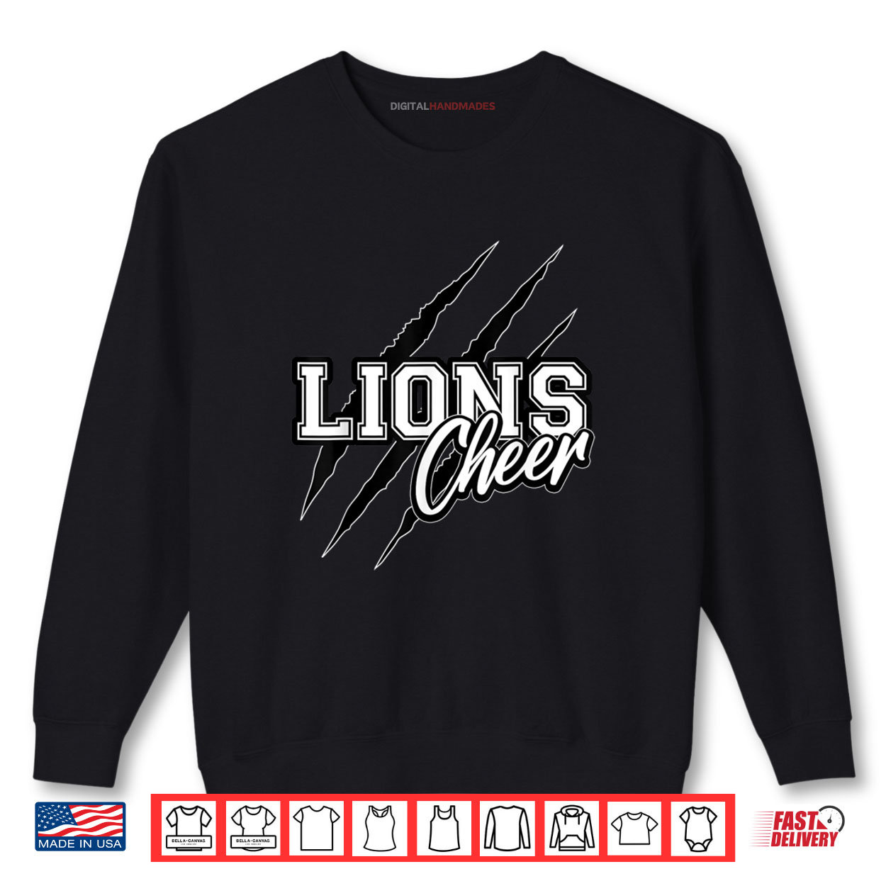 Lions Cheer Back To School Cheerleading Team Spirit Shirt Lions Cheer Back To School Cheerleading Team Spirit Shirt