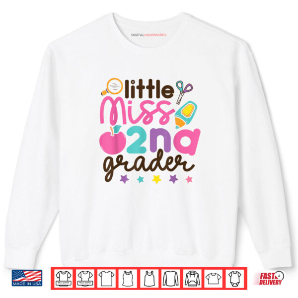 Sweatshirt Little Miss 2nd Grade First Day of Second Grade Cute Shirt