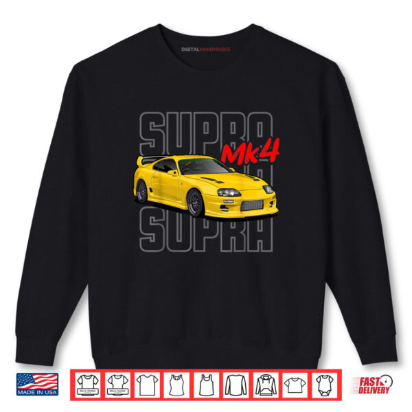 Sweatshirt MK4 Supra JDM MK3 MK5 4th Of July American Shirt