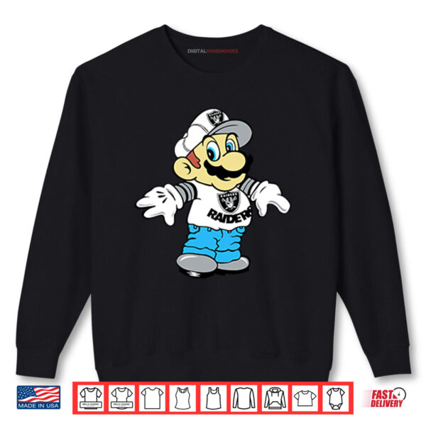 Sweatshirt Mario Las Vegas Raiders Shirt