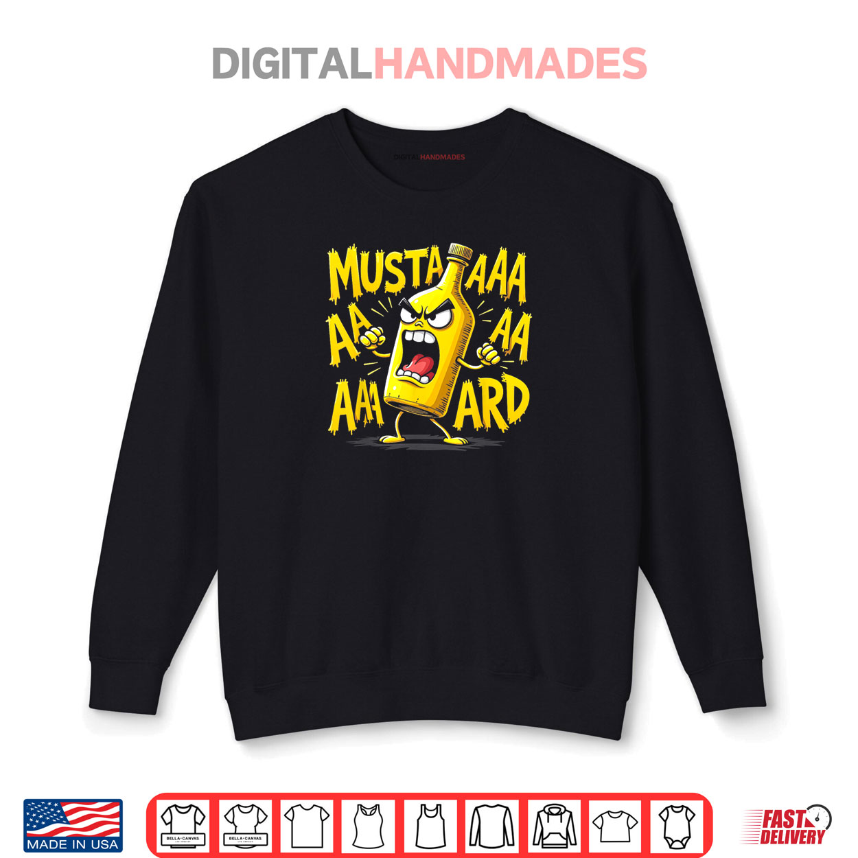 Mustard Bottle Scream Funny Condiment Rap Humor Shirt Mustard Bottle Scream Funny Condiment Rap Humor Shirt