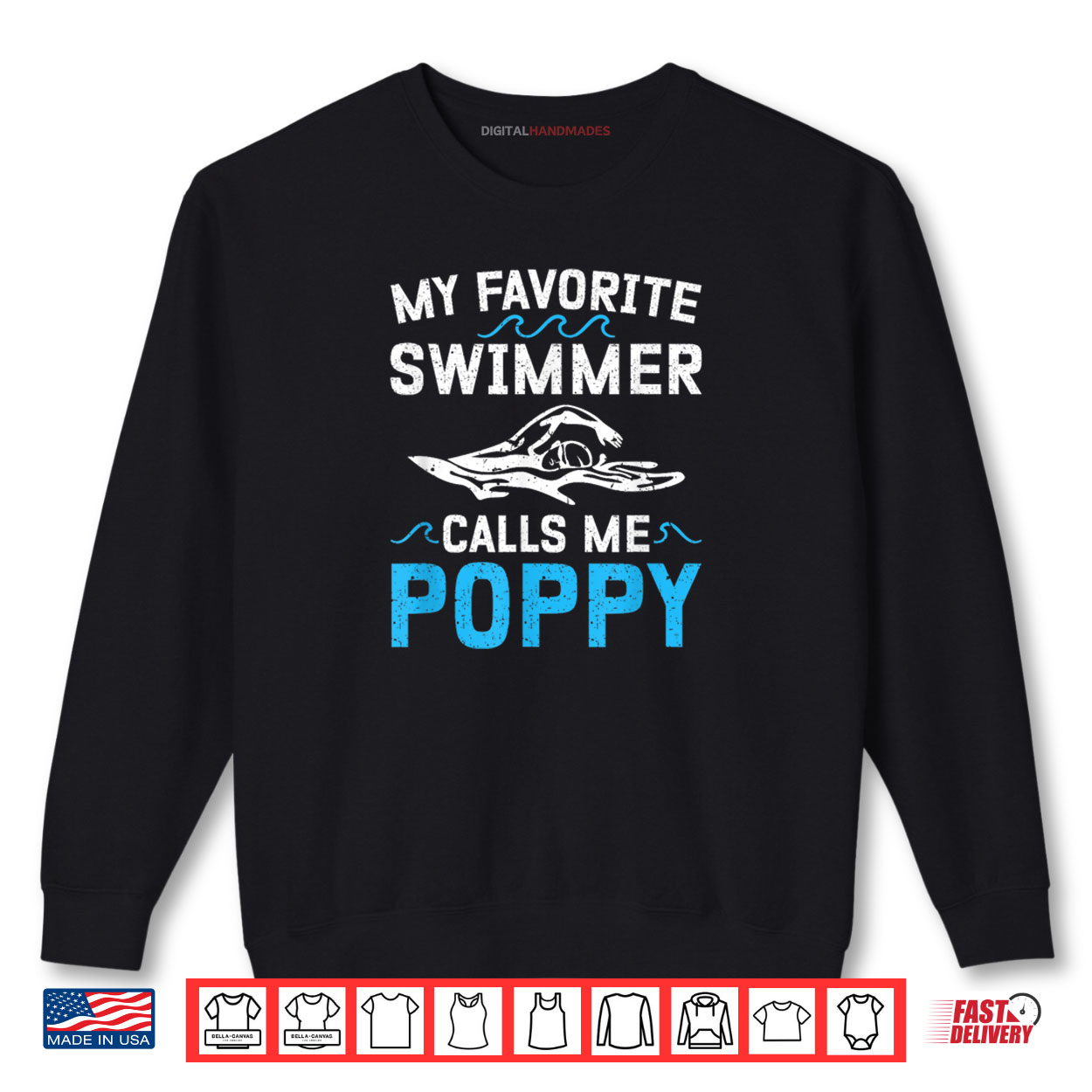 My Favorite Swimmer Poppy Shirt My Favorite Swimmer Poppy Shirt