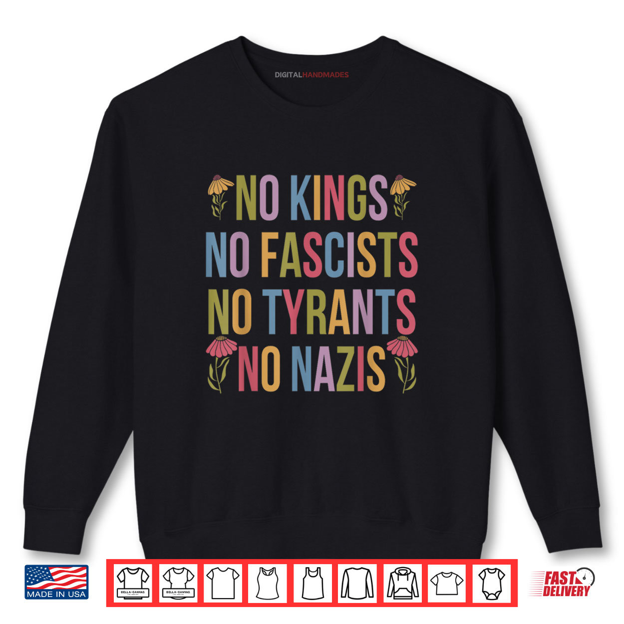 No Kings Day Protest Shirt No Kings Day Protest Shirt