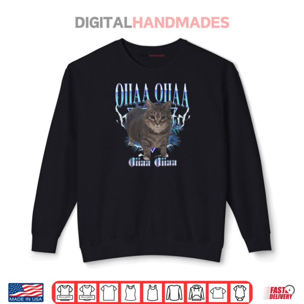 Sweatshirt Oiia Oiia Cat Brainrot Shirt