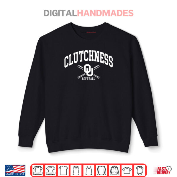 Sweatshirt Oklahoma Sooners Softball Clutchness Shirt