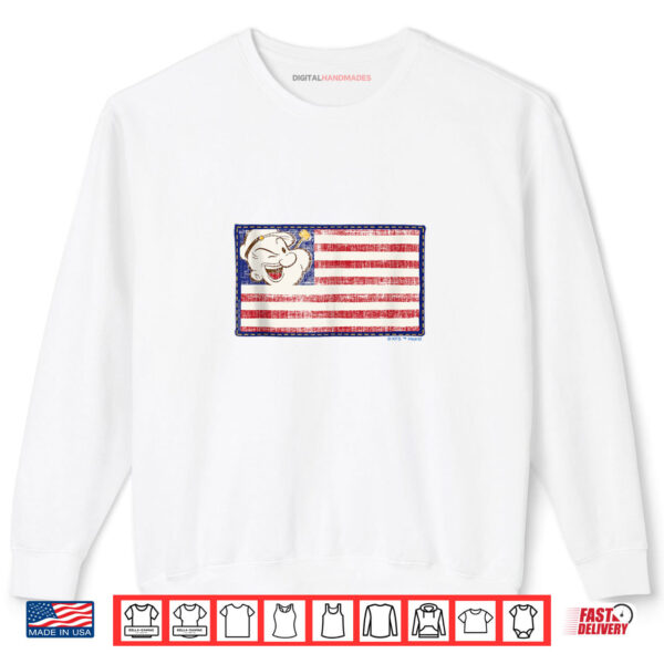 Popeye Patriotic Flag 4th of July Shirt 1 Sweatshirt Popeye Patriotic Flag 4th of July Shirt digitalhandmades