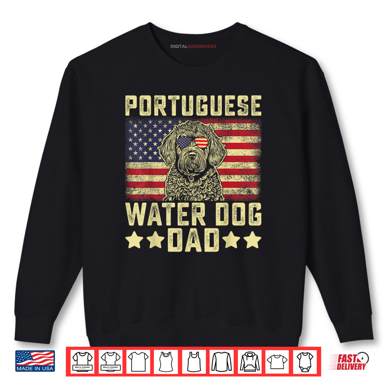 Portuguese Water Dog Dad Father’s Day Pet Dog Breed Shirt Portuguese Water Dog Dad Father’s Day Pet Dog Breed Shirt